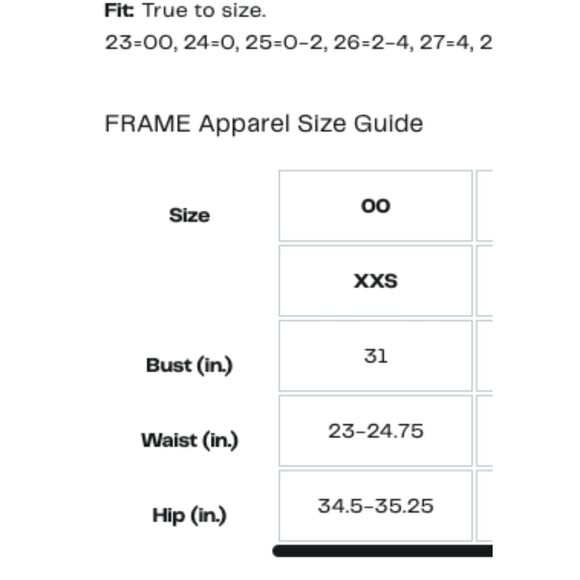 Frame Le Crop Mini Boot Velvet Trousers Size 00 - Picture 9 of 9